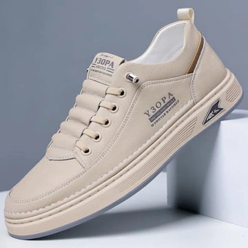 2025 Cool Men Shoes Leather Casual Sneakers