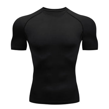 Men's T Shirt Outdoor Training Fitness Gym Jogging Shirt Outdoor Compression.