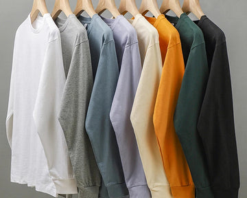 Dukeen 280g Heavyweight Long-Sleeved T-Shirt for Men