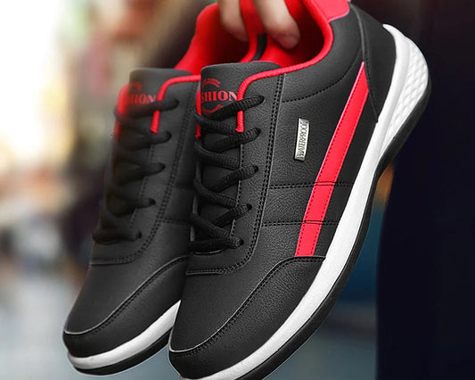 MAEDEF Shoes for Men Leather Sneaker Waterproof