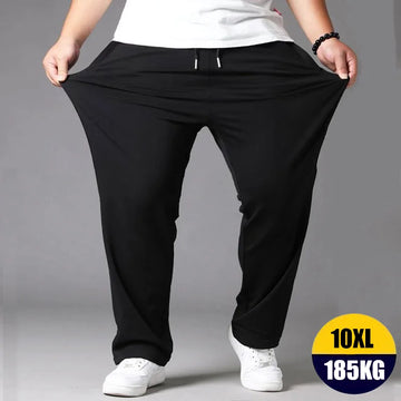 10XL Men's Trousers Loose Men Tracksuit Pants Man Casual Oversize